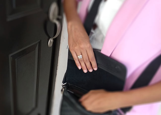 Wenn man vor verschlossener Tür steht